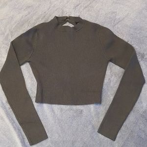 Bebe crop top sweater